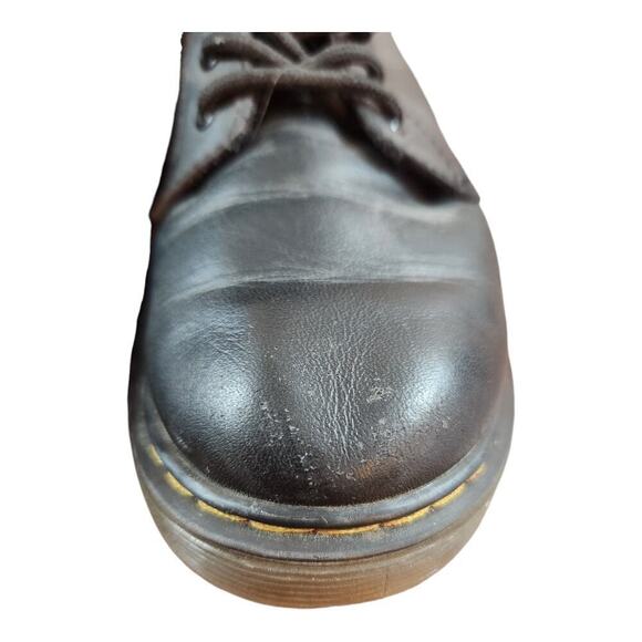 Dr martens 1460J black combat boots kids size 3 airwair lace up/ zip up boots - Picture 3 of 16